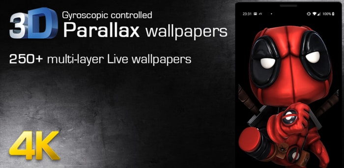 3D Parallax Wallpaper – Live Backgrounds Ringtones 3