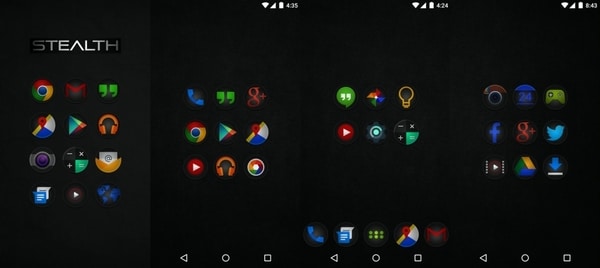 Stealth Icon Pack 2