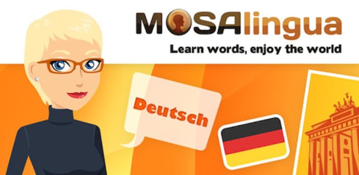Learn German with MosaLingua 3
