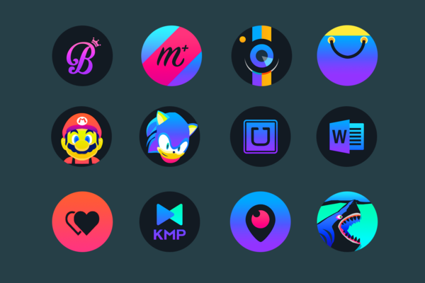 Planet O – Icon Pack 1