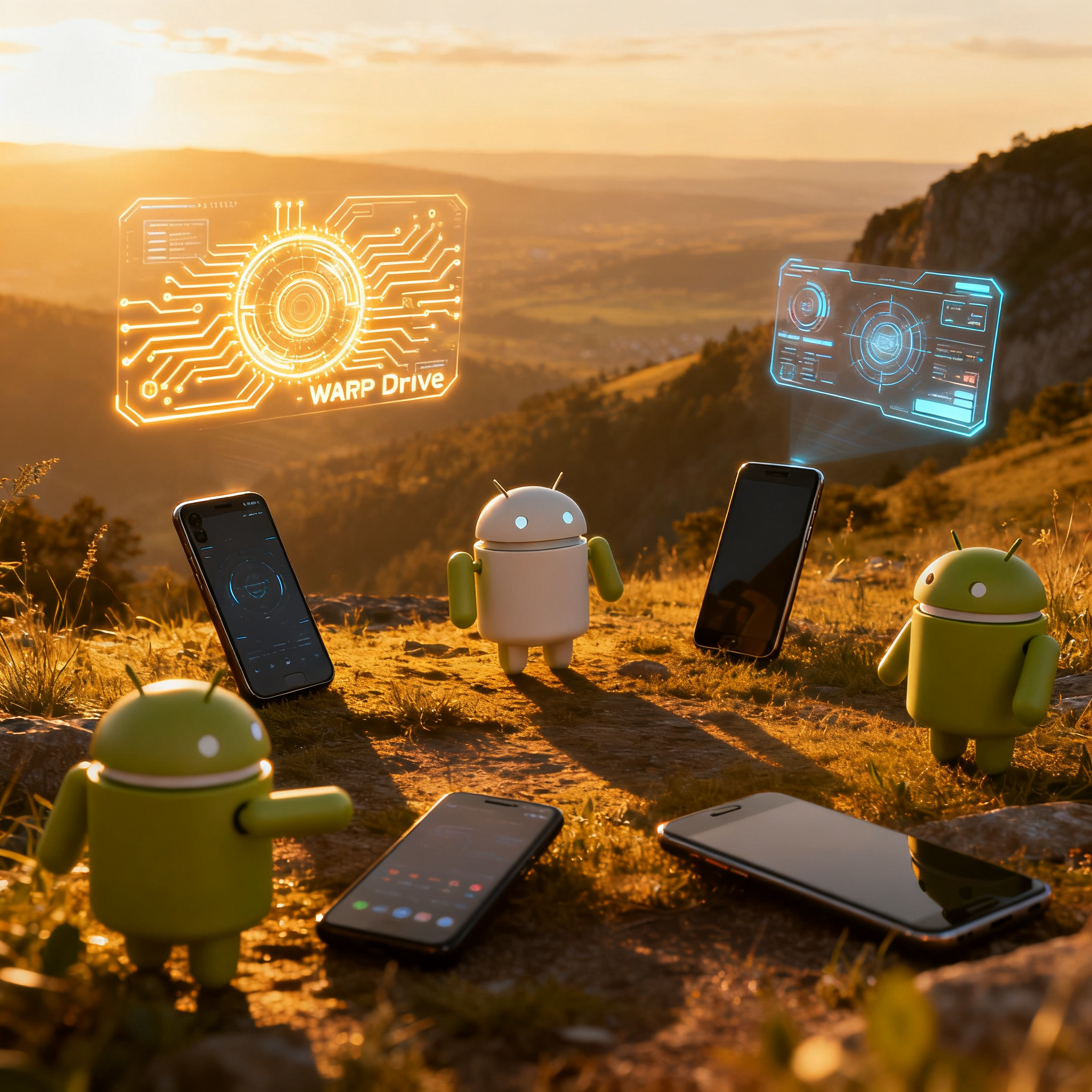 XPERIA Warp Drive Theme APK Free