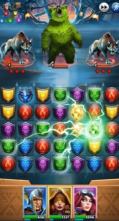 Empires and Puzzles MOD APK (Unlimited Gems, Unlock All Items) 3