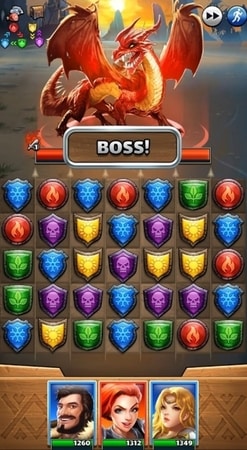 Empires and Puzzles MOD APK (Unlimited Gems, Unlock All Items) 1
