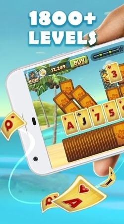 Solitaire TriPeaks MOD APK (Unlimited Coins and Unlimited Boosters) 1