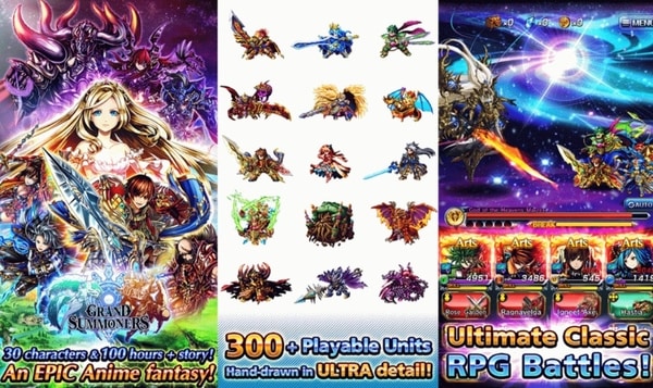 Grand Summoners MOD APK (Unlimited Coins/ Crystals) 2