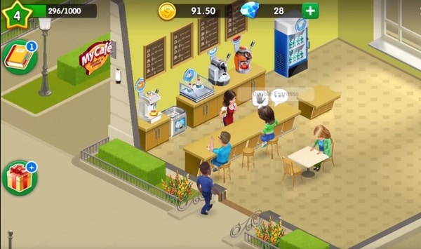 My Cafe Restaurant game MOD APK (Unlimited Coins/ Crystals) 2