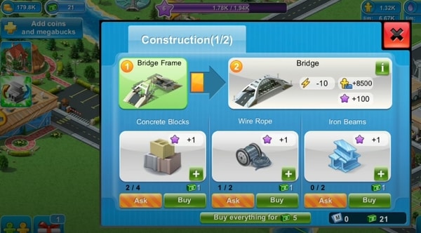 Megapolis: city building simulator MOD APK [Unlimited Coins] 1
