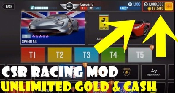 CSR Racing MOD APK [Unlimited Gold and Coins] 2