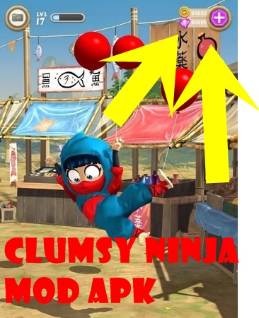 Clumsy Ninja MOD APK (Unlimited Gems and Coins) 3