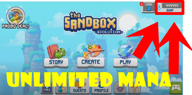 The Sandbox Evolution MOD APK (Unlimited Money and Mana) 3